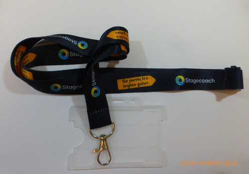 New stagecoach bus - lanyard, and