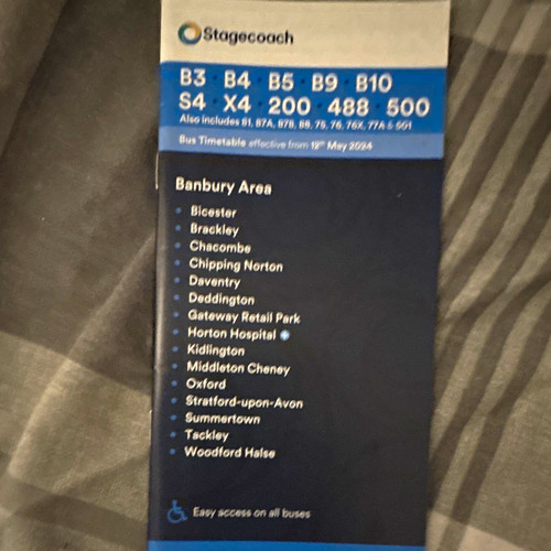 Stagecoach banbury area bus - stagecoach,